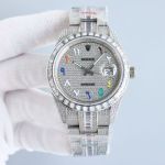 ROLEX 904L Steel 2824 Automatic Movement 41MM Silver Watch